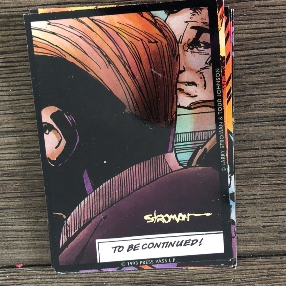 1993 Larry Stroman & Todd Johnson Marvel comic trading cards #79